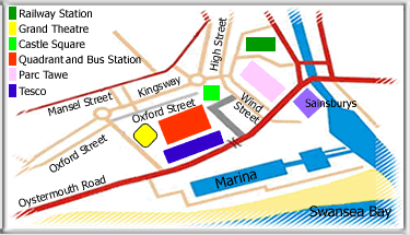 Swansea Map