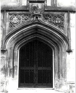 The entrance to Margam Castle
