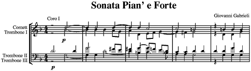 Music example 1a